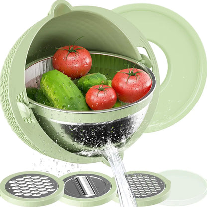 TurquoisePrime™ Vegetable and Fruit Washing Basket