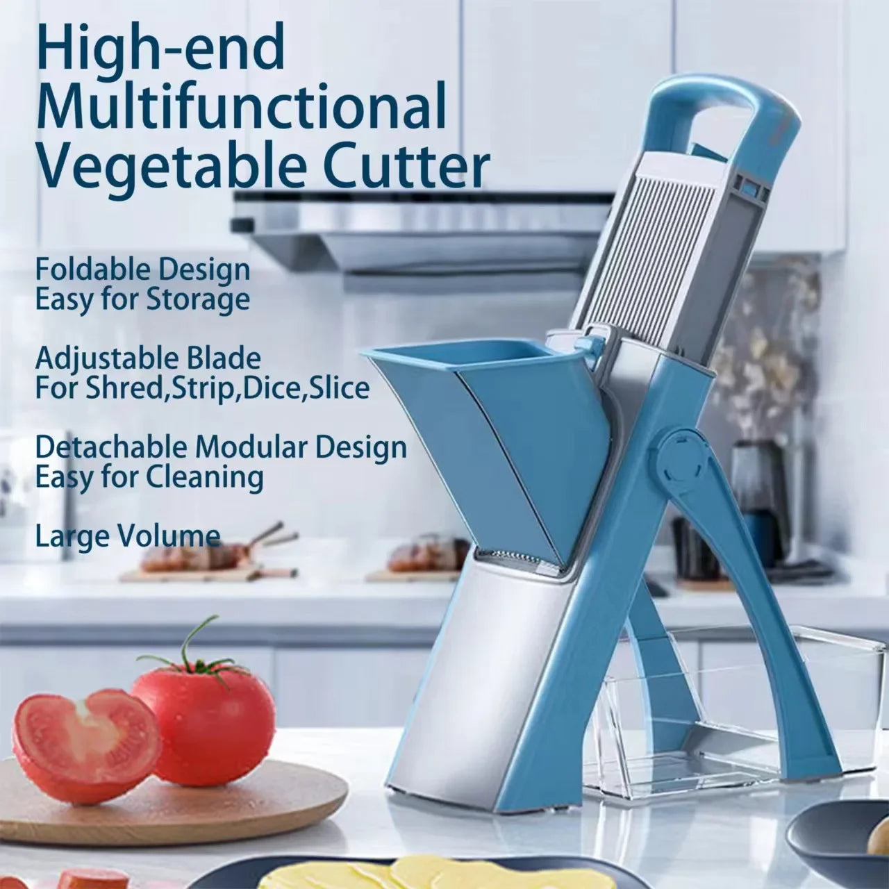 TurquoisePrime™ Fruit And Vegetable Slicer