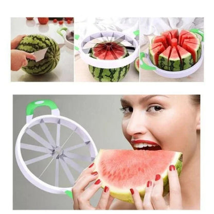 TurquoisePrime™ 12 Section Watermelon Slicer Stainless Steel