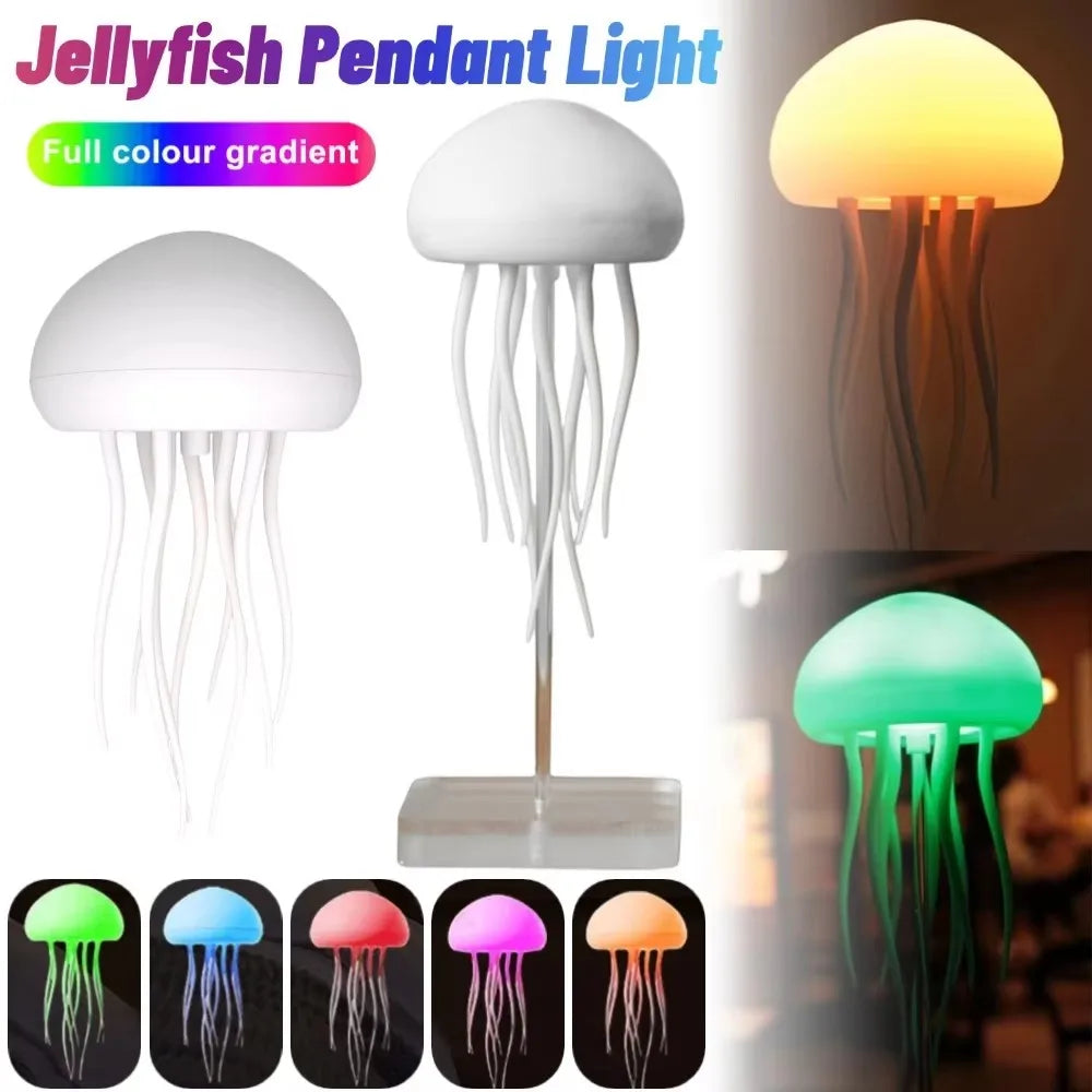 TurquoisePrime™ Cartoon Jellyfish Night Light