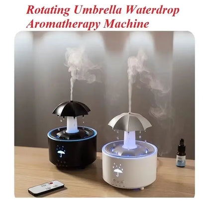 TurquoisePrime™ Creative Umbrella Water Drop Air Humidifier Aromatherapy