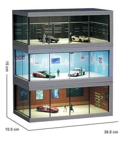 TurquoisePrime™ 1/64 Scale Miniature Exhibition Hall