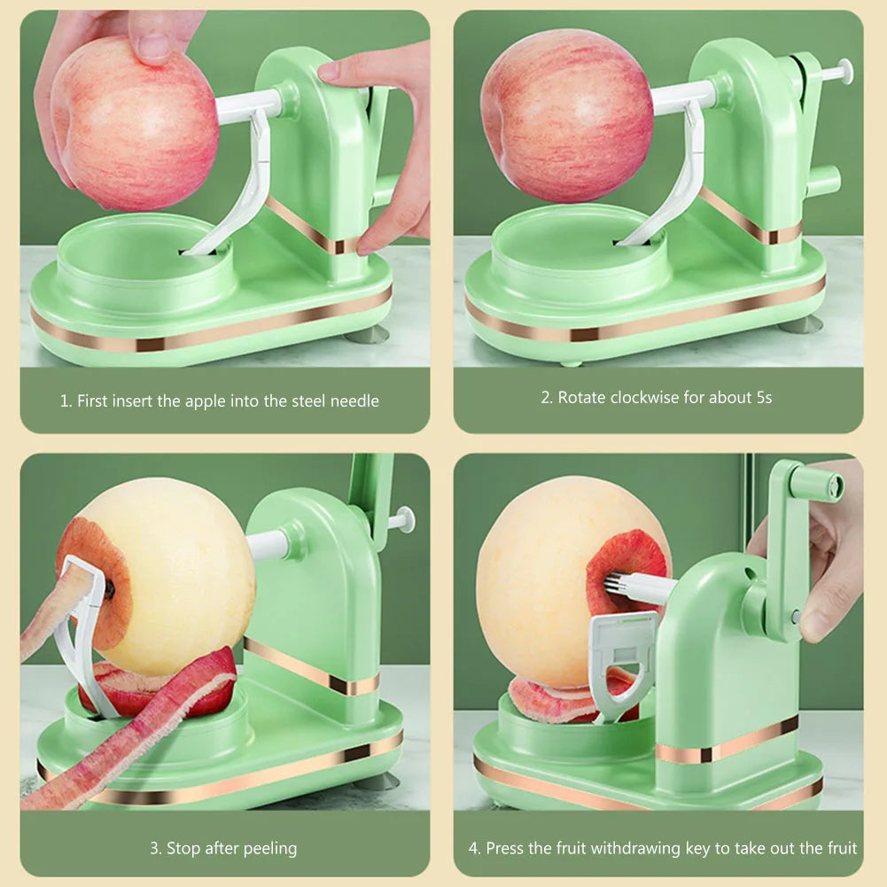 TurquoisePrime™ Manual Apple Peeler  Chopping Tool Gift