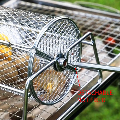 TurquoisePrime™ Stainless Steel Mesh Basket and Grill Frying Cage