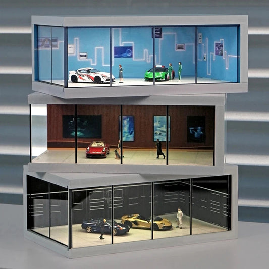 TurquoisePrime™ 1/64 Scale Miniature Exhibition Hall