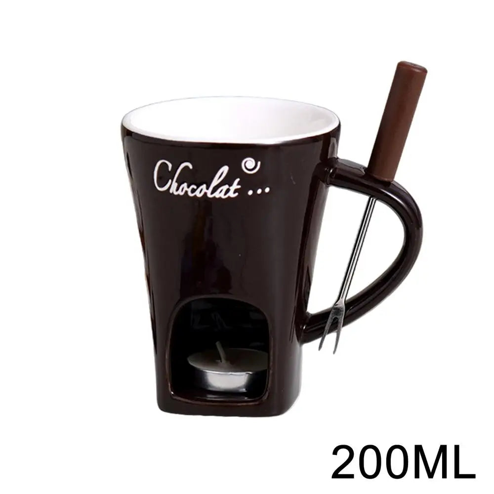 TurquoisePrime™ 200ml Chocolate Fondue Cup Melting Cups