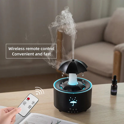 TurquoisePrime™ Creative Umbrella Water Drop Air Humidifier Aromatherapy