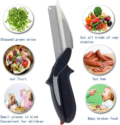 TurquoisePrime™ 2 in 1 Food Scissor